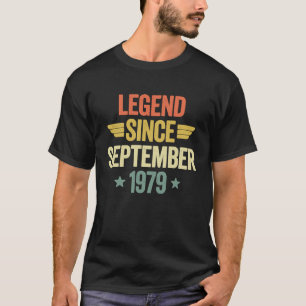 Camiseta Legenda desde setembro de 1979