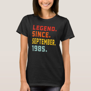 Camiseta Legenda Desde Setembro De 1985 37 Anos 37 Bi