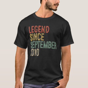 Camiseta Legenda Desde Setembro De 2010 10º Aniversário Pre