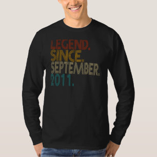 Camiseta Legenda Desde Setembro De 2011, Nascimento De 11 1