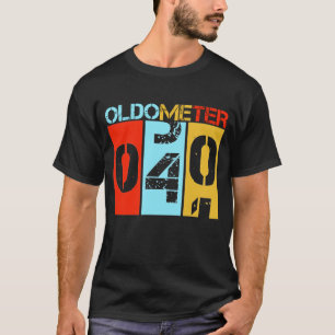 Camiseta Legenda do aniversário de 40 anos do Oldometer des