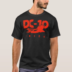 Camiseta Legenda do Clube de Bares DC10 IBIZA vintage red M