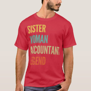 Camiseta Legenda do Contador da Irmã Mulher