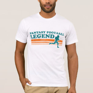 Camiseta Legenda do futebol da fantasia (roupa americano)