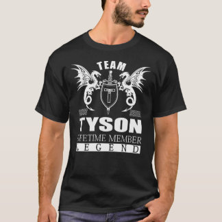 Camiseta Legenda do Membro de Vida do Team TYSON