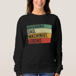 Camiseta Legenda do Pai Marido - Operador de Máquina Me