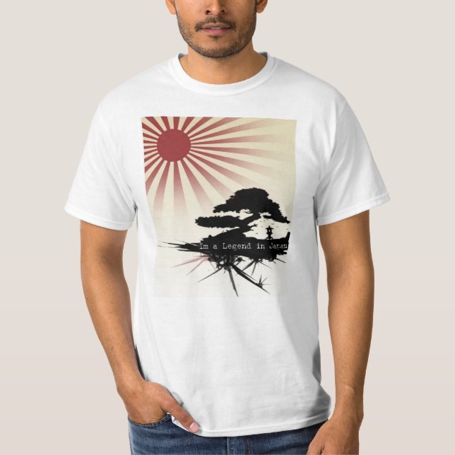 Camiseta legenda em japão (Frente)