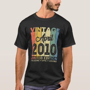 Camiseta Legenda Epic Incrível Desde Abril De 2010 12 Engr