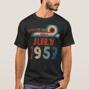Camiseta Legenda Epic Incrível Desde julho de 1957 65º Aniv