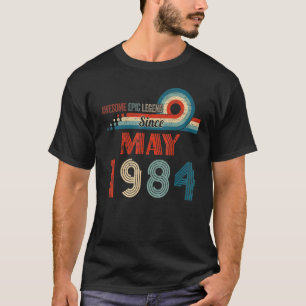 Camiseta Legenda Epic Incrível Desde maio de 1984 38º Anive
