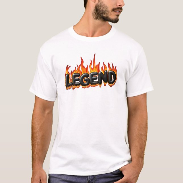 Camiseta Legenda: espírito lendário (Frente)