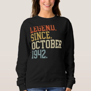 Camiseta Legenda Para Homens Desde Outubro De 1942 Outubro