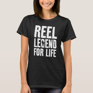 Camiseta Legenda Real Para A Pesca Da Vida