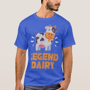 Camiseta Legenda Vaca Bovinos Aquecedores Animes Kawaii