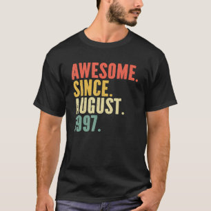 Camiseta Legenda Vintage De 25 Anos Desde Agosto De 1997 25