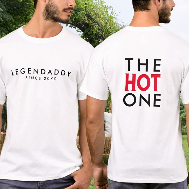 Camiseta Legendaddy para Pais Legendários simples e exclusi (Legendaddy T-Shirt)