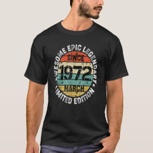 Camiseta Legendária Epic Incrível Desde Março De 1972 Essen