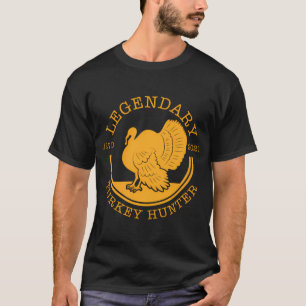 Camiseta Legendário caçador turco - Diversão da caça à Turq