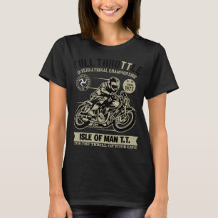 Camiseta Legendário Com Presente De Arte De Motociclismo