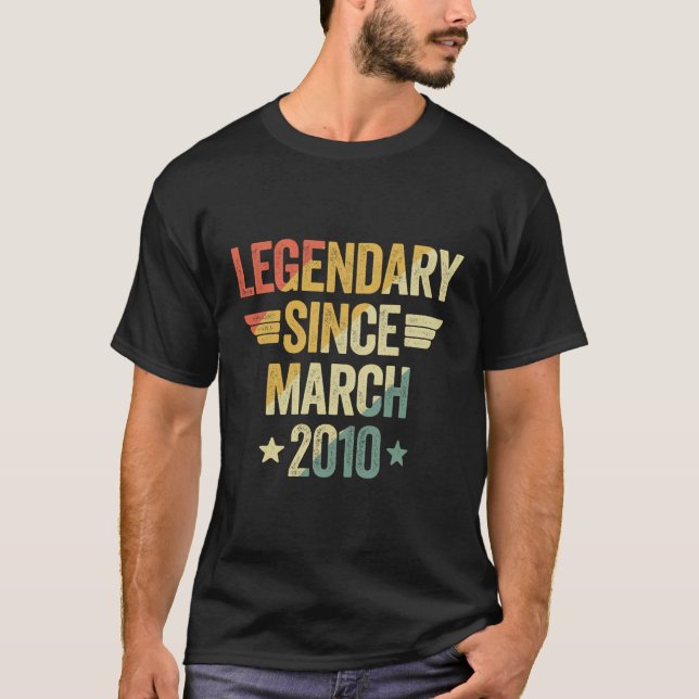Camiseta Legendário Desde 2010 (Frente)