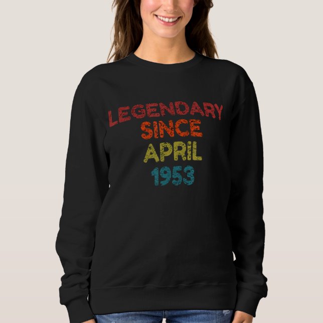 Camiseta Legendário Desde Abril De 1953 (Frente)