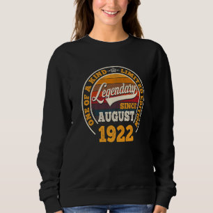 Camiseta Legendário Desde agosto de 1922 100º Aniversário 1