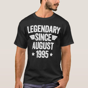 Camiseta Legendário Desde Agosto De 1995 1