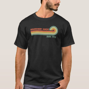 Camiseta Legendário Desde Junho De 1943 1