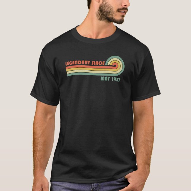 Camiseta Legendário Desde Maio De 1957 (Frente)