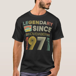 Camiseta Legendário Desde O Dia Da Fita De Novembro De 1971