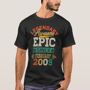 Camiseta Legendário Epic Admirável desde fevereiro de 2009 