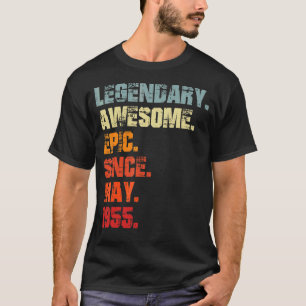 Camiseta Legendário Epic Incrível Desde Maio De 1955