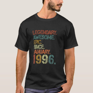 Camiseta Legendário Espetacular Epic Desde Janeiro de 1996 