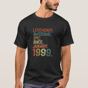 Camiseta Legendário Espetacular Epic Desde Janeiro de 1999
