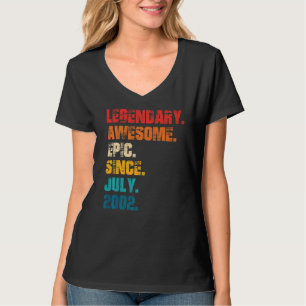 Camiseta Legendário Espetacular Epic Desde Julho De 2002 Es