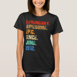 Camiseta Legendário Espetacular Epic Desde Junho De 2012 Es