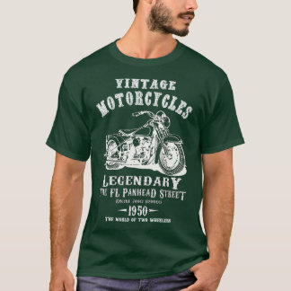 Camiseta Legendário FL Panhead Street 1950