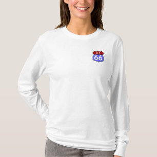 Camiseta Legendário Rota 66 Senhoras Hoody