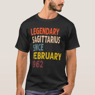 Camiseta Legendário Sagitário Desde Fevereiro De 1962