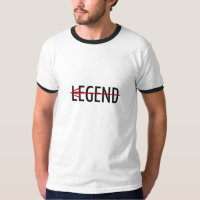 Camiseta “Legendary Legende” com desenho de triden