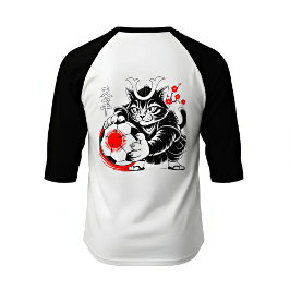 Camiseta Legendary Samurai Soccer Cat Sports Casual Gear