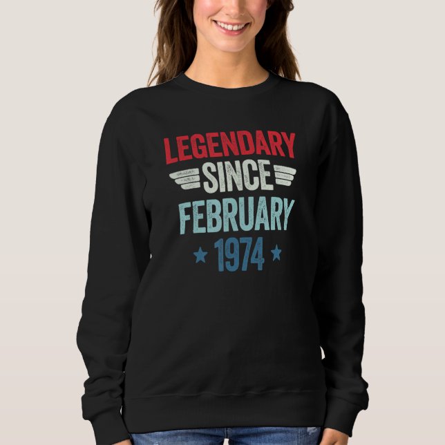 Camiseta Legendary Since February 1974_1 (Frente)