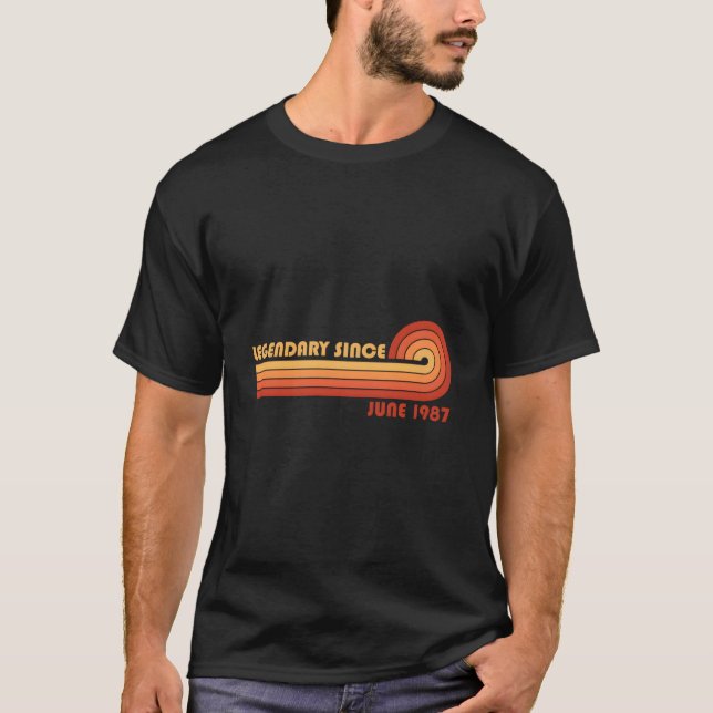 Camiseta Legendary Since June 1987 (Frente)