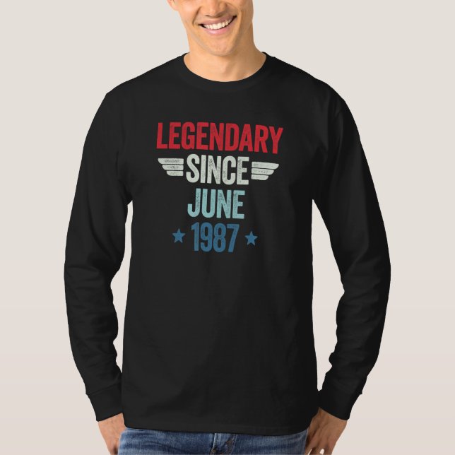 Camiseta Legendary Since June 1987_1 (Frente)