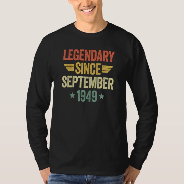 Camiseta Legendary Since September 1949 (Frente)