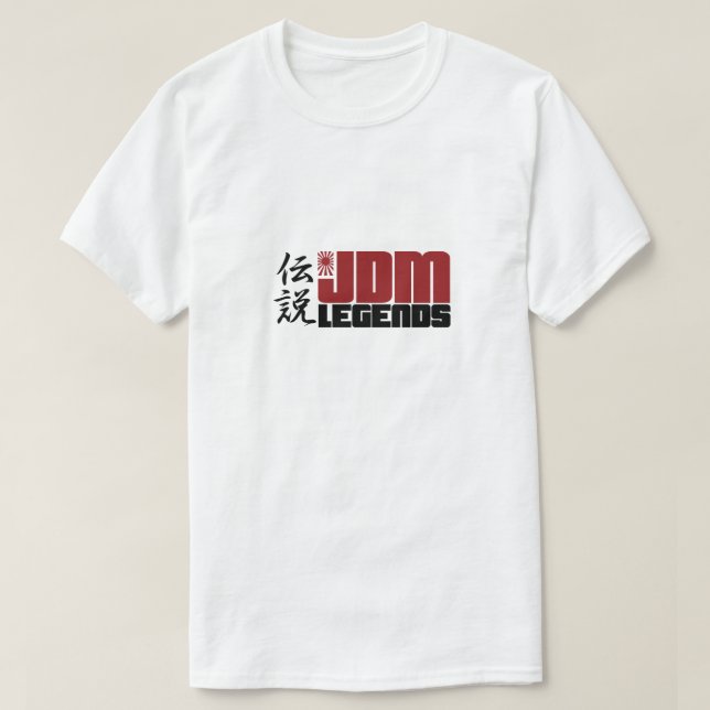 Camiseta Legendas de JDM (Frente do Design)