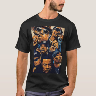 Camiseta Legendas de salto de salto de salto em conjunto co