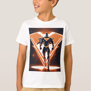 Camiseta "Legendas em ação" "Threads Heroicos" "