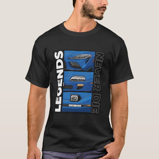 Camiseta Legendas nunca morrem - Supra (Frente)