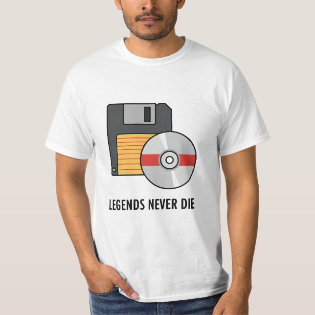 Camiseta Legendas Nunca Morrem Tee (Frente)